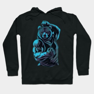 Burly Bear 1 Hoodie